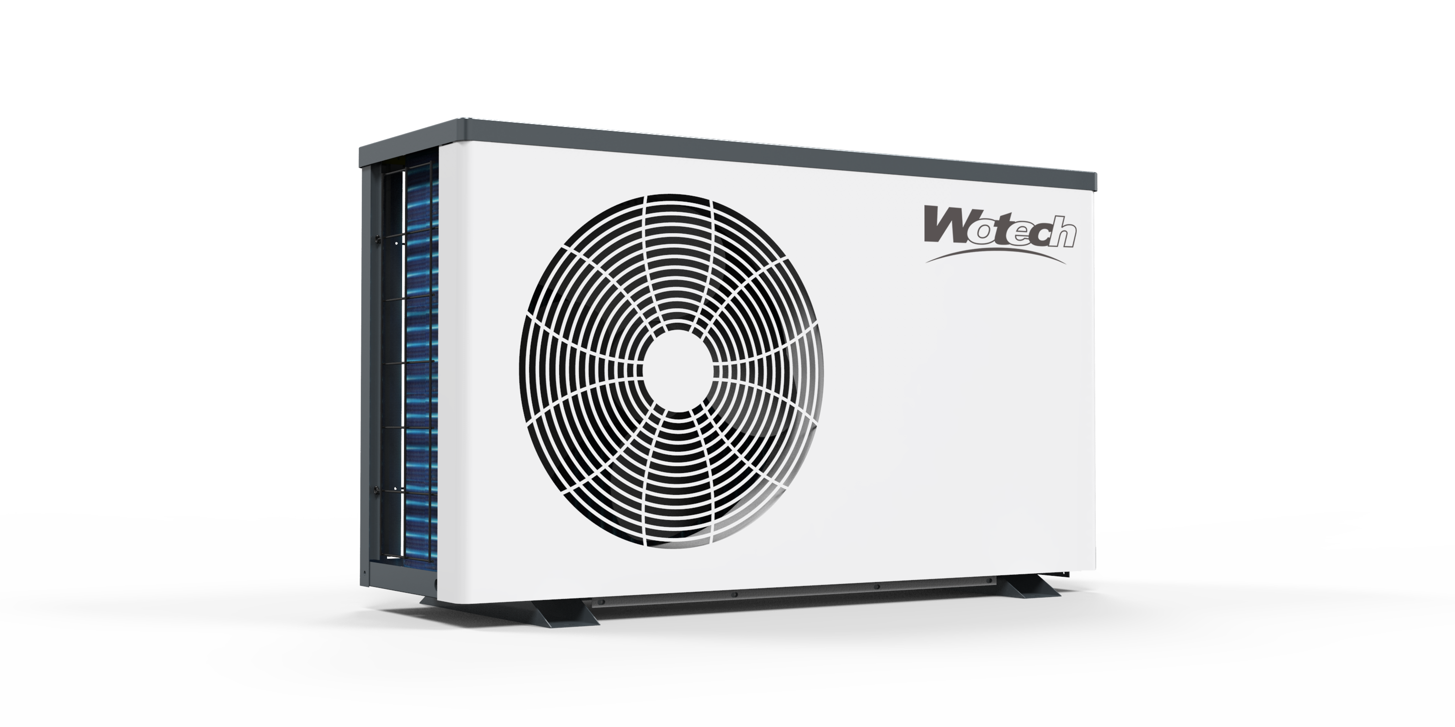 Bomba de calor de piscina con fuente de aire inverter ecológica con conectividad WIFI y alto COP